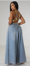 Load image into Gallery viewer, Wide Leg Denim Pants