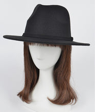Load image into Gallery viewer, FAUX WOOL FEDORA HAT