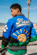 Load image into Gallery viewer, THINK GREEN VARSITY JACKET